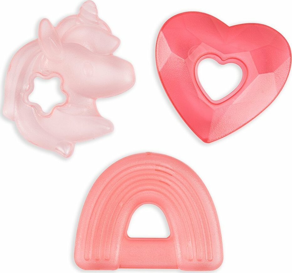 Cutie Coolers - Water-filled Teether (Unicorn (3-Pack))