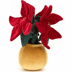 Amuseable Red Poinsettia - Jellycat Christmas