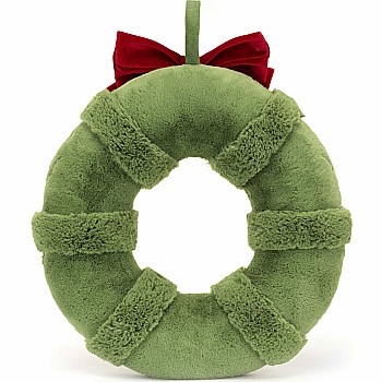 Amuseables Decorated Christmas Wreath