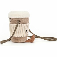 JellyCat Amuseable Coffee-To-Go Bag