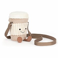 Amuseables Perkle Coffee Shoulder Bag 