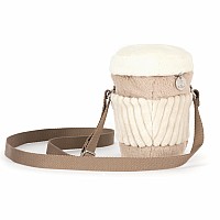 Amuseables Perkle Coffee Shoulder Bag 