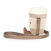 Amuseables Perkle Coffee Shoulder Bag 