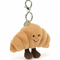 JellyCat Amuseable Croissant Bag Charm