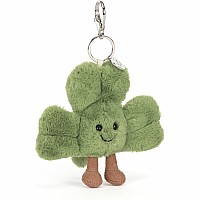 Amuseables Siofra Shamrock Bag Charm