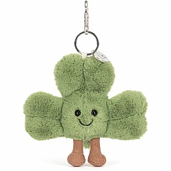 Amuseables Siofra Shamrock Bag Charm