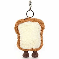 JellyCat Amuseable Toast Bag Charm