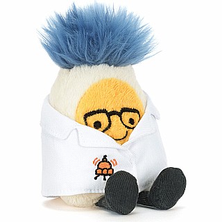 Amuseables Boiled Egg Scientist Outfit