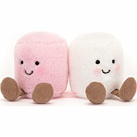 Amuseable Pink and White Marshmallows