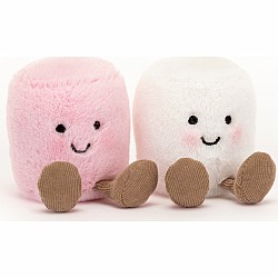 Amuseable Pink and White Marshmallows