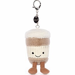 Amuseable Coffee-To-Go Bag Charm - Jellycat 
