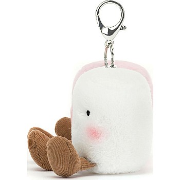 Amuseables Pair Of Marshmallows Bag Charm