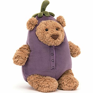 Bartholomew Bear Aubergine