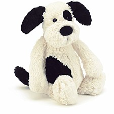 Bashful Black & Cream Puppy Original (Medium)