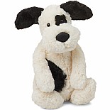 Bashful Puppy Blk/Crm Med