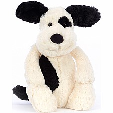 Bashful Black & Cream Puppy Original (Medium)