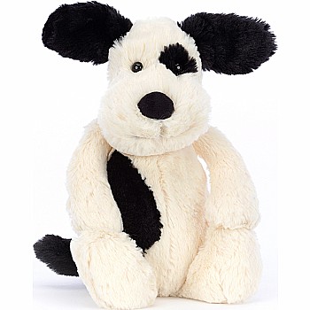 Bashful Black & Cream Puppy Medium