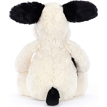 Bashful Black & Cream Puppy Medium