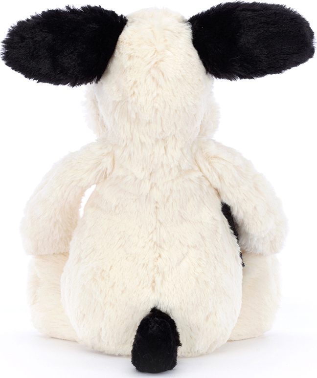 Bashful Black & Cream Puppy Medium