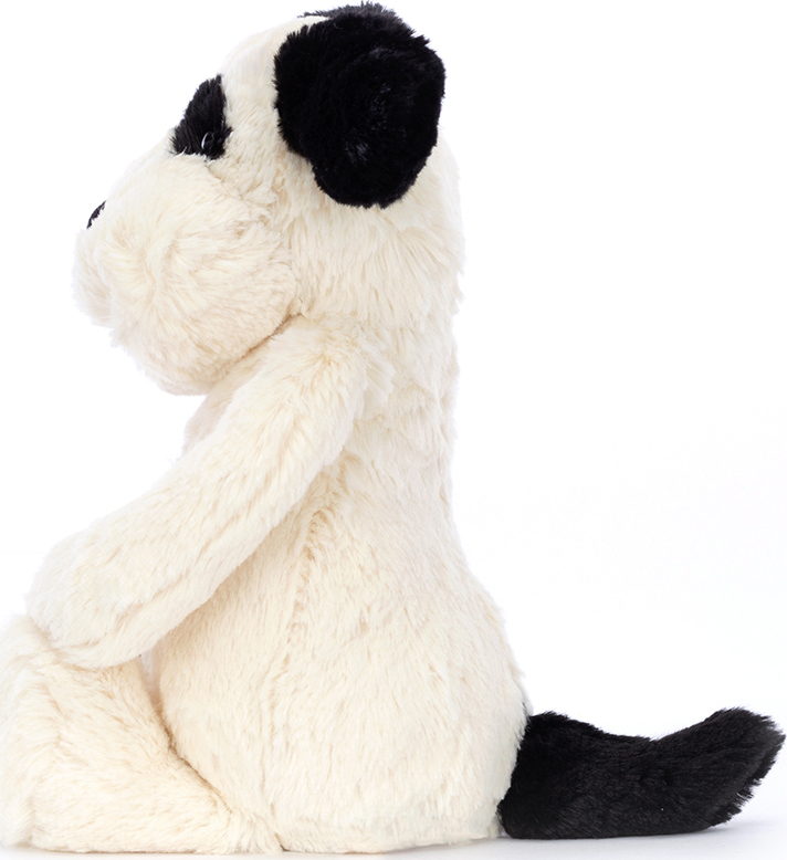 Bashful Black & Cream Puppy Medium