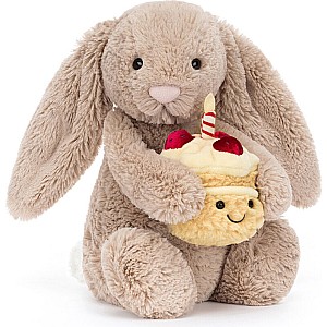 Bashful Beige Bunny Birthday