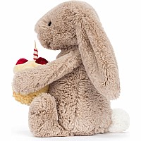 Bashful Beige Bunny Birthday