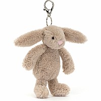 Bashful Beige Bunny Bag Charm