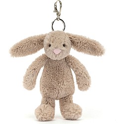 Bashful Beige Bunny Bag Charm