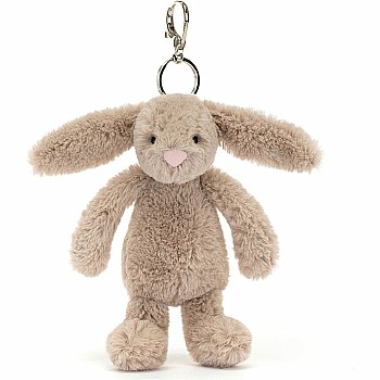 Bashful Beige Bunny Bag Charm