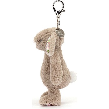 Blossom Beige Bunny 'Petal' Bag Charm