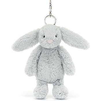 Bashful Silver Bunny Bag Charm