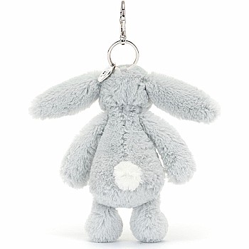 Bashful Silver Bunny Bag Charm