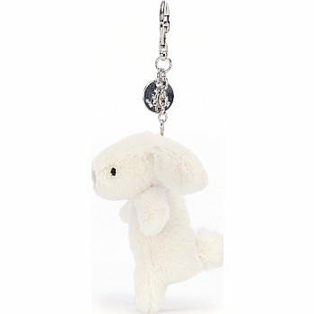 Bashful Bunny Cream Bag Charm