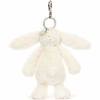 Blossom Cream Bunny 'Berry' Bag Charm