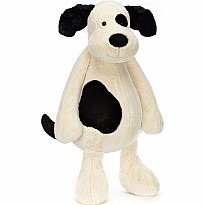 Bashful Black & Cream Puppy Giant