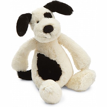 Bashful Black and Cream Puppy Small