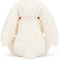 Bashful Red Love Heart Bunny Original