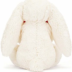 Bashful Red Love Heart Bunny Original