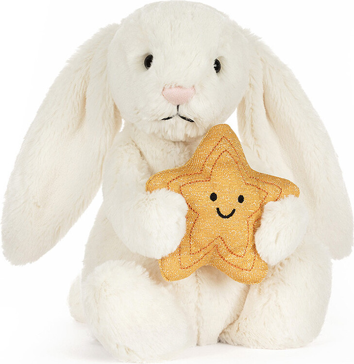 Cream Bunny with Star