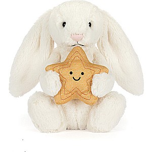 Cream Bunny with Star
