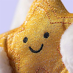 Cream Bunny with Star