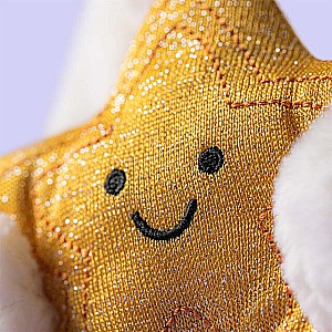 Cream Bunny with Star