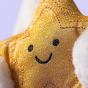 Cream Bunny with Star