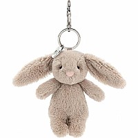 Bashful Beige Bunny Bag Charm