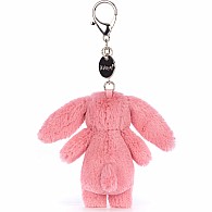 Bashful Bunny Pink Bag Charm