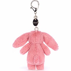 Bashful Bunny Pink Bag Charm