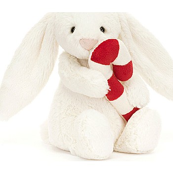 Bashful Bunny With Candy Cane