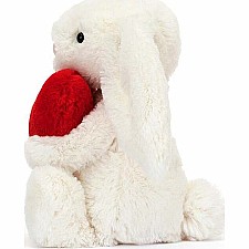 Littte Bashful Red Heart Bunny