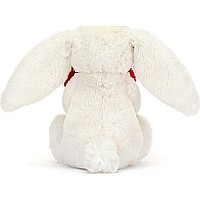 Bashful Red Love Heart Bunny Little