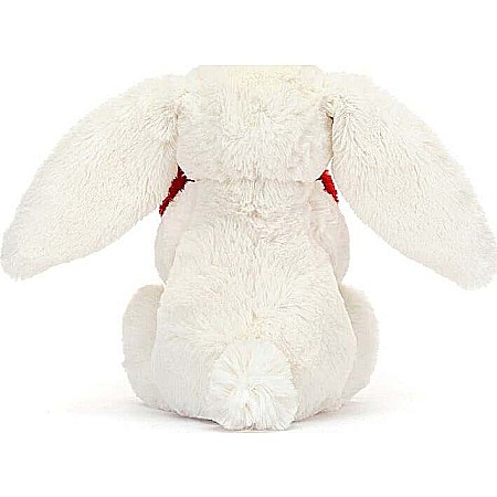 Bashful Red Love Heart Bunny Little